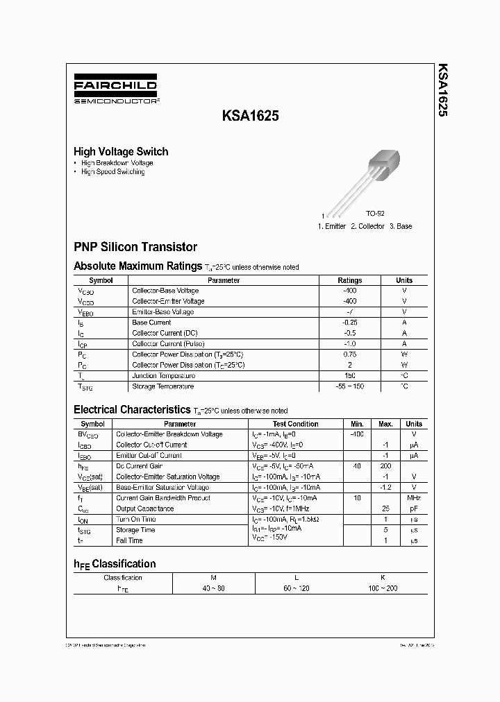 KSA1625KTA_4323373.PDF Datasheet