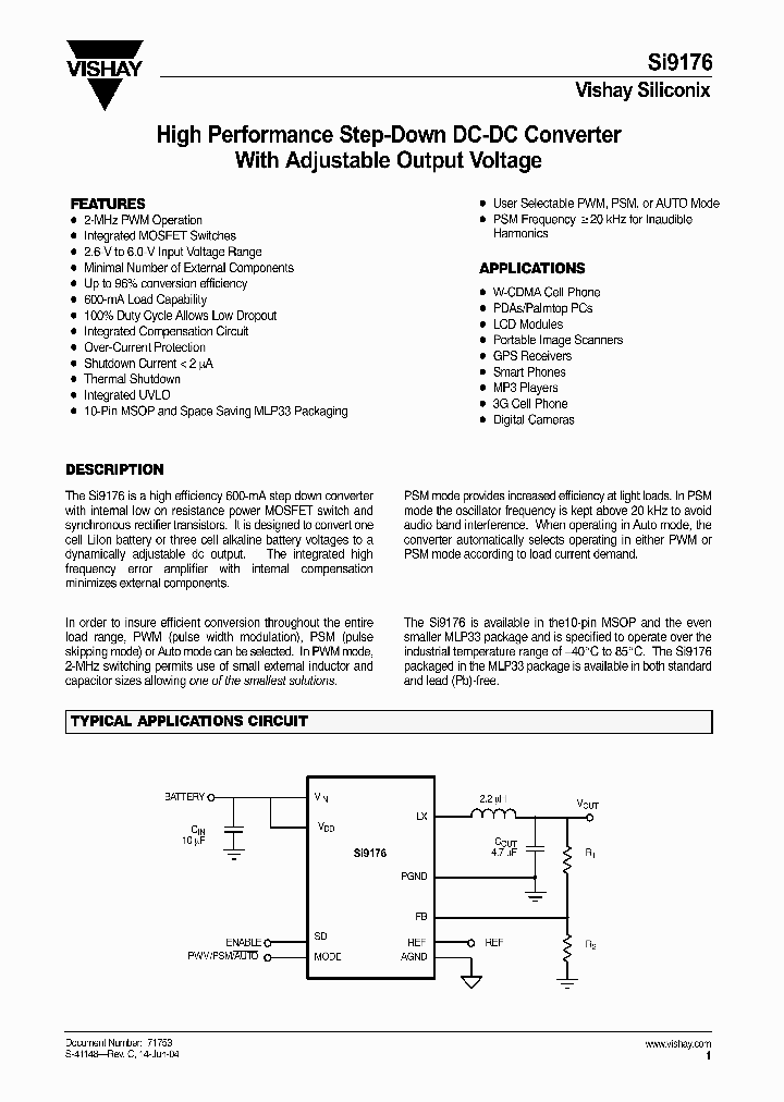 SI9176DM-T1-E3_4333339.PDF Datasheet