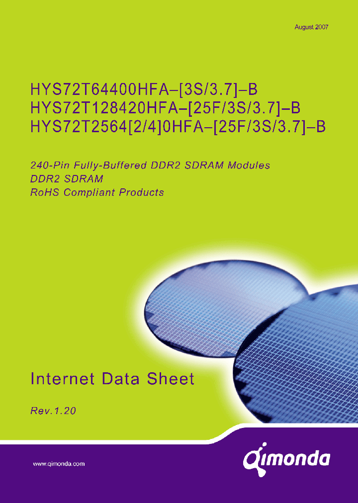 HYS72T256420HFA-3S-B_4354426.PDF Datasheet