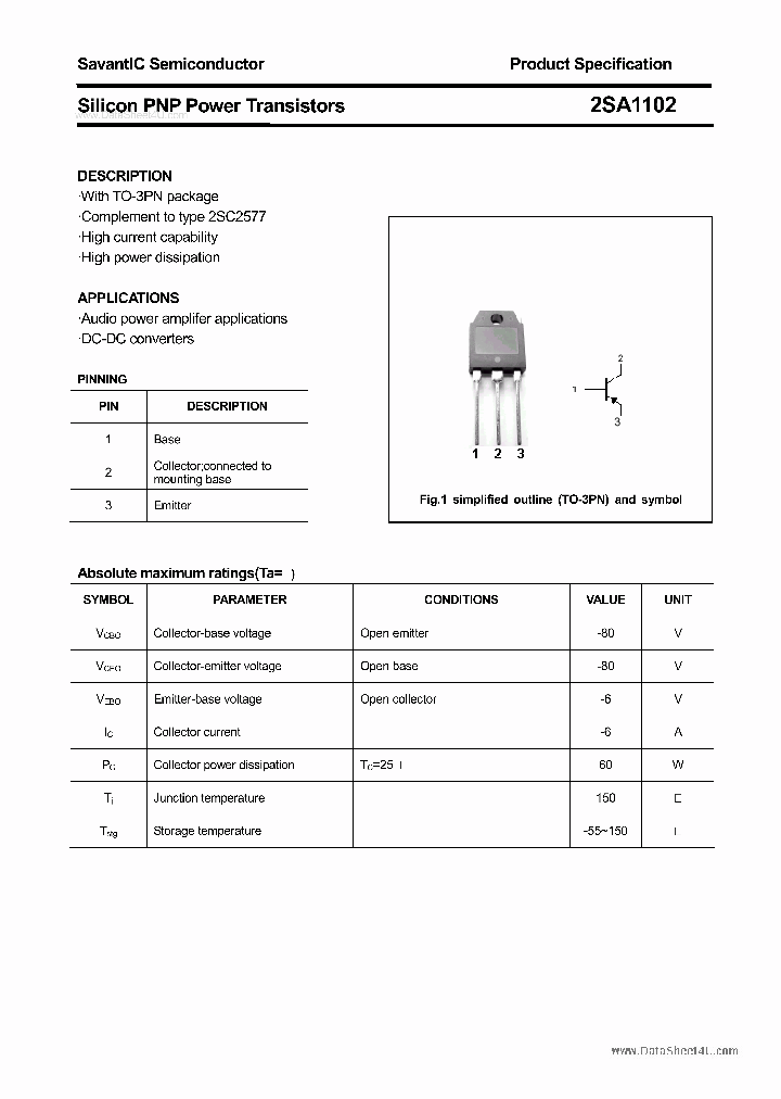 2SA1102_4359935.PDF Datasheet