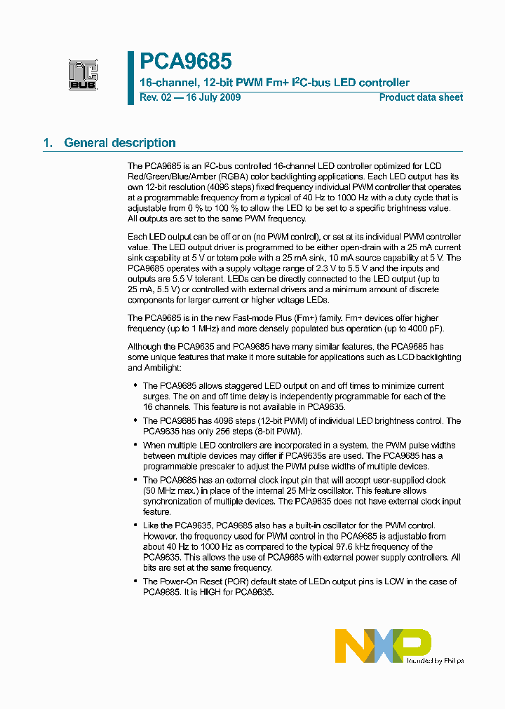 PCA9685PWQ900118_4361950.PDF Datasheet