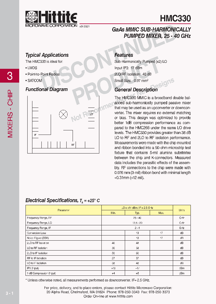 HMC33010_4373254.PDF Datasheet