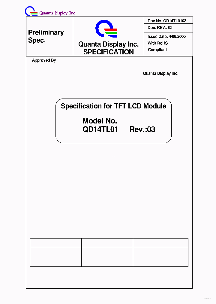 QD14TL01_4384405.PDF Datasheet