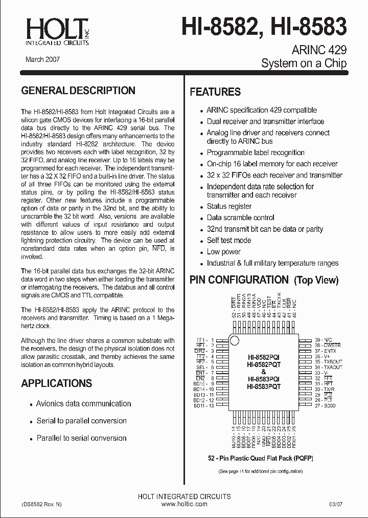 HI-8583PQTF-10_4385940.PDF Datasheet