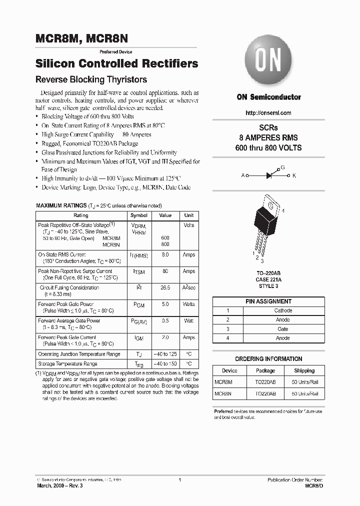 MCR8-D_4390605.PDF Datasheet