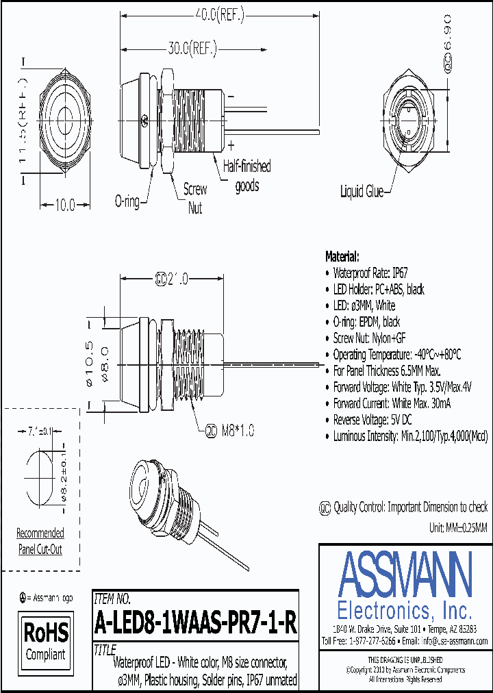 A-LED8-1WAAS-PR7-1-R_4389934.PDF Datasheet