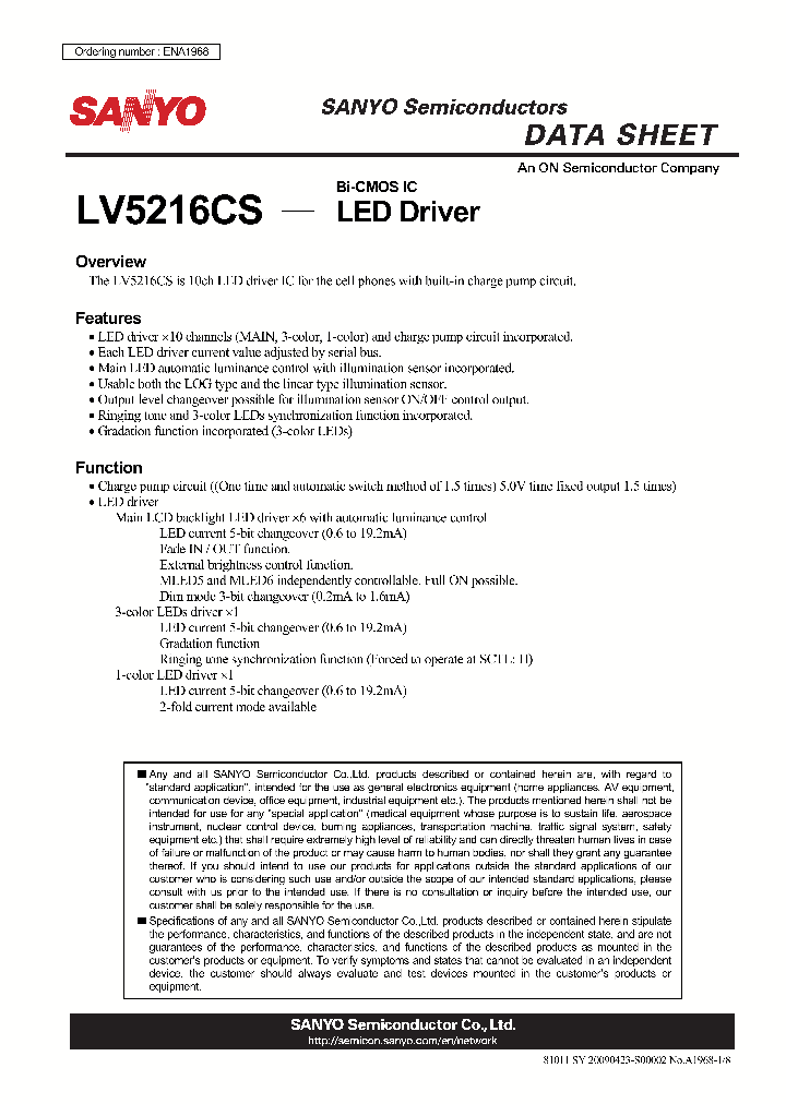 LV5216CS_4394038.PDF Datasheet