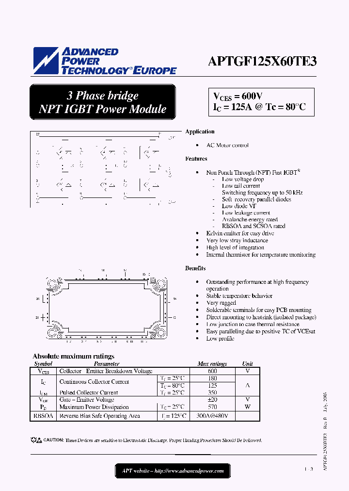 APTGF125X60TE3_4404522.PDF Datasheet