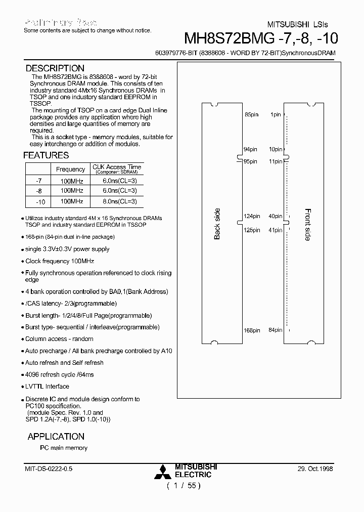 MH8S72BMG-10_4406644.PDF Datasheet