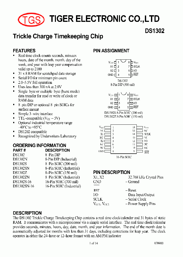 DS1302SN-16_4427268.PDF Datasheet