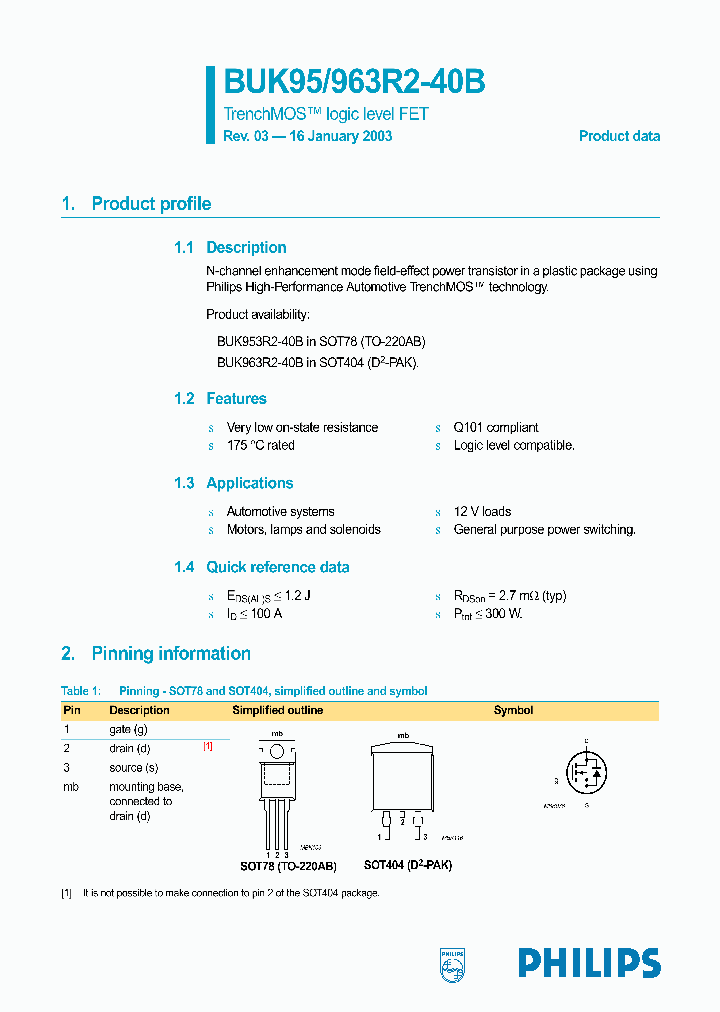 BUK95R2-40B_4440412.PDF Datasheet