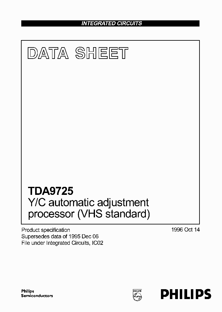 TDA9725_4443961.PDF Datasheet