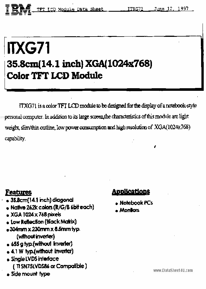 ITXG71_4455251.PDF Datasheet