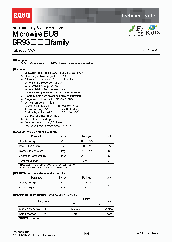 BU9888FV-WE2_4458114.PDF Datasheet