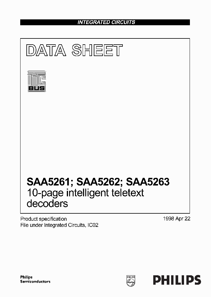 SAA5261PS_4477604.PDF Datasheet