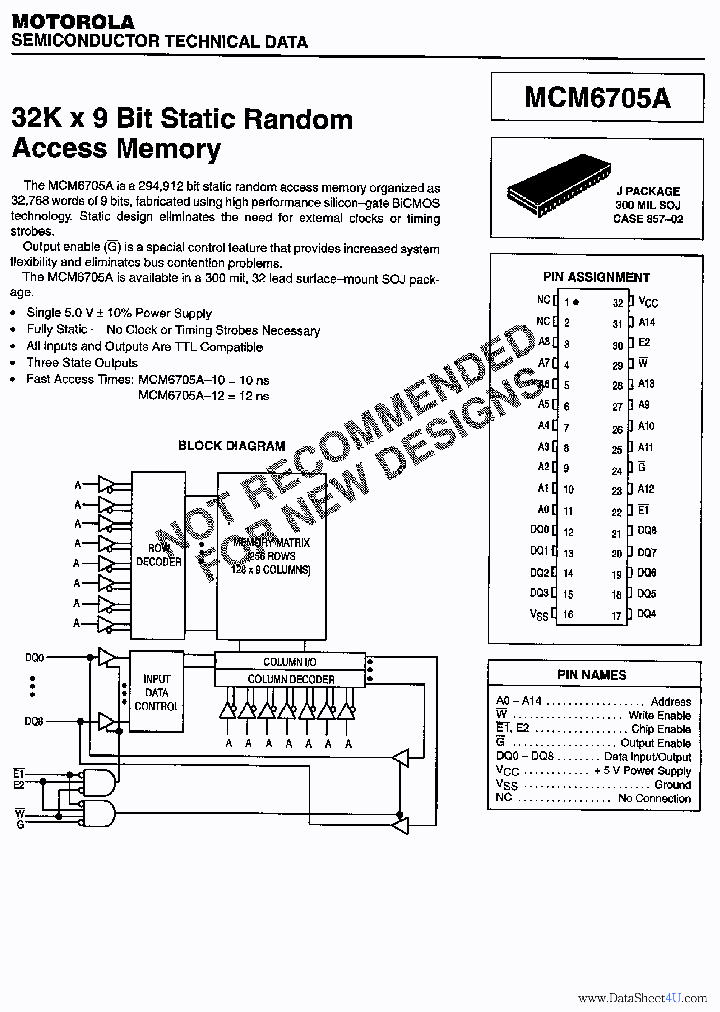 MCM6705A_4486702.PDF Datasheet