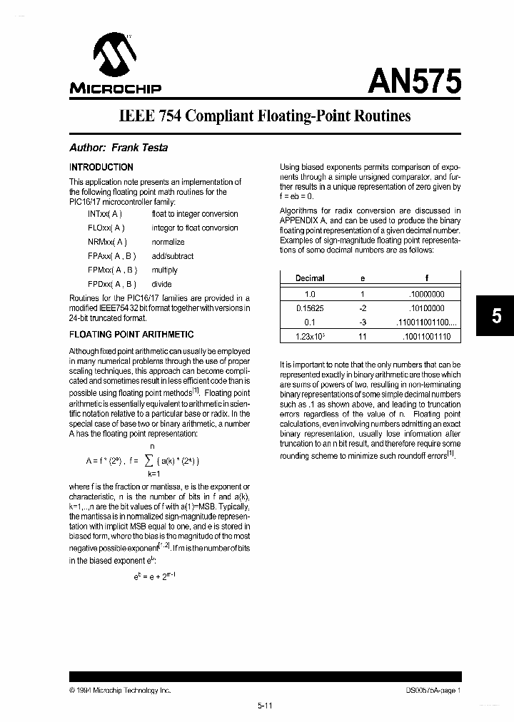 AN575_4486900.PDF Datasheet Download --- IC-ON-LINE