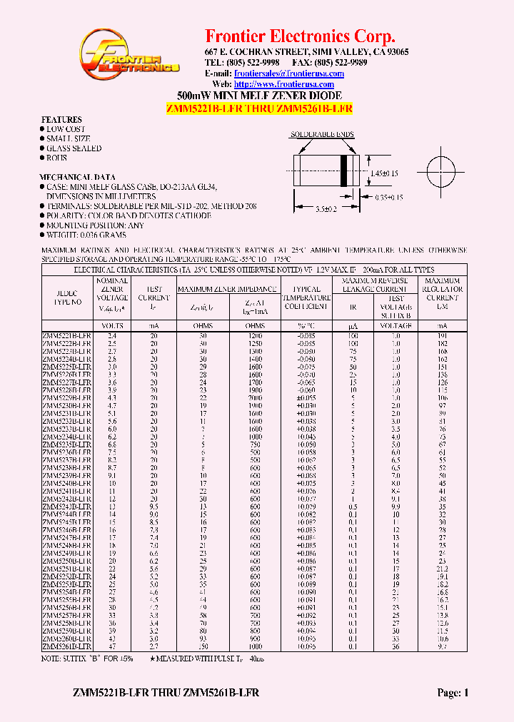 ZMM5229B-LFR_4487679.PDF Datasheet
