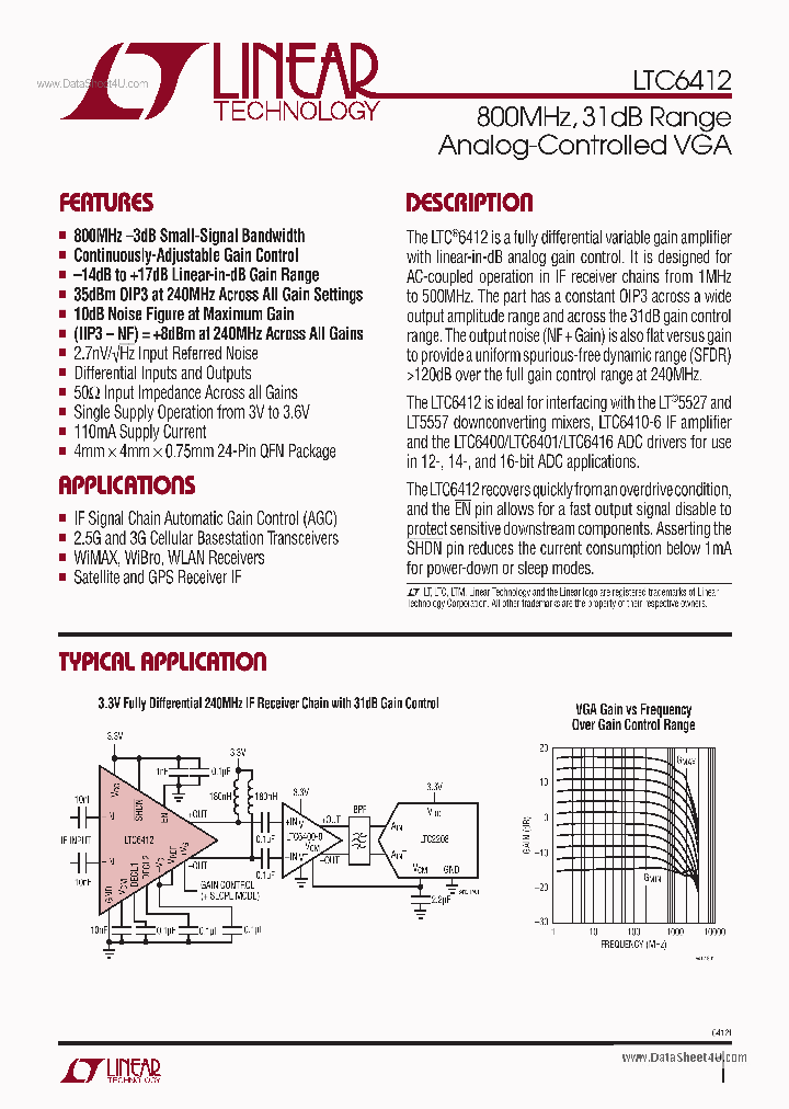 LTC6412_4498223.PDF Datasheet