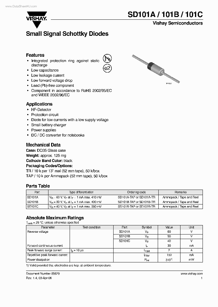 SD101C_4502058.PDF Datasheet