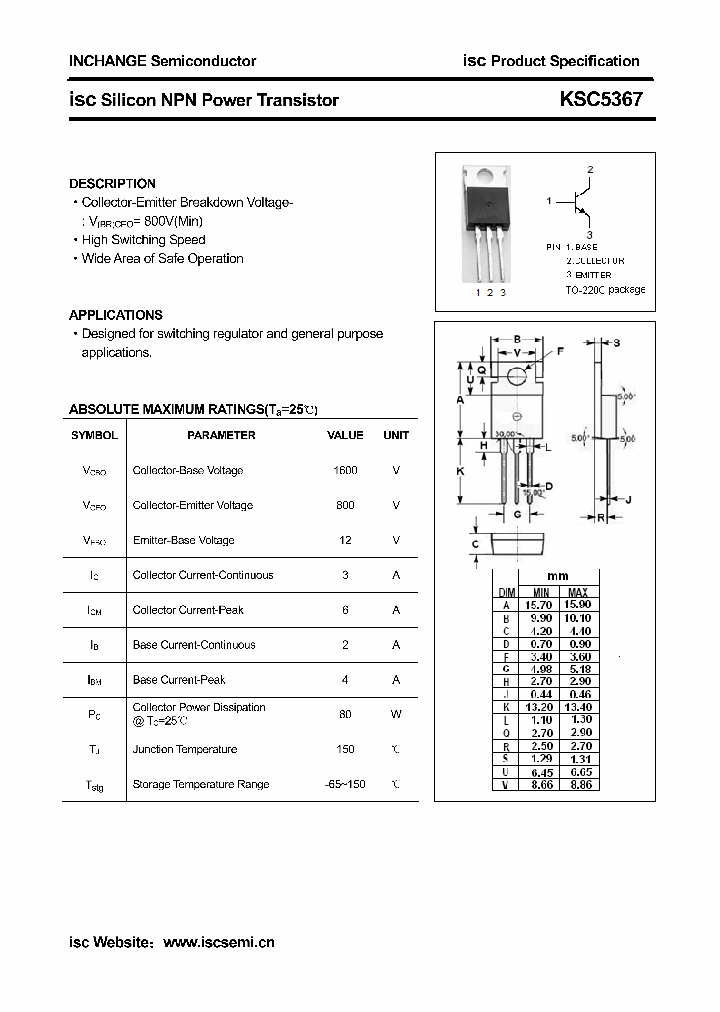 KSC5367_4502933.PDF Datasheet