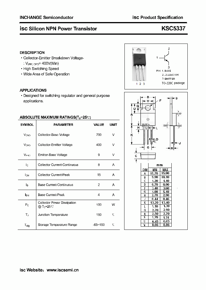 KSC5337_4502929.PDF Datasheet