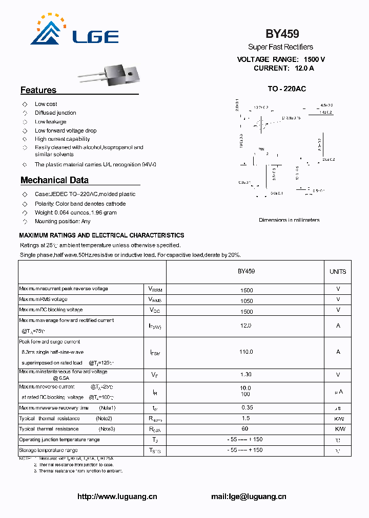 BY459_4507431.PDF Datasheet