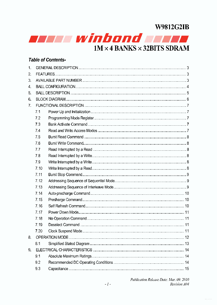 W9812G2IB_4509869.PDF Datasheet