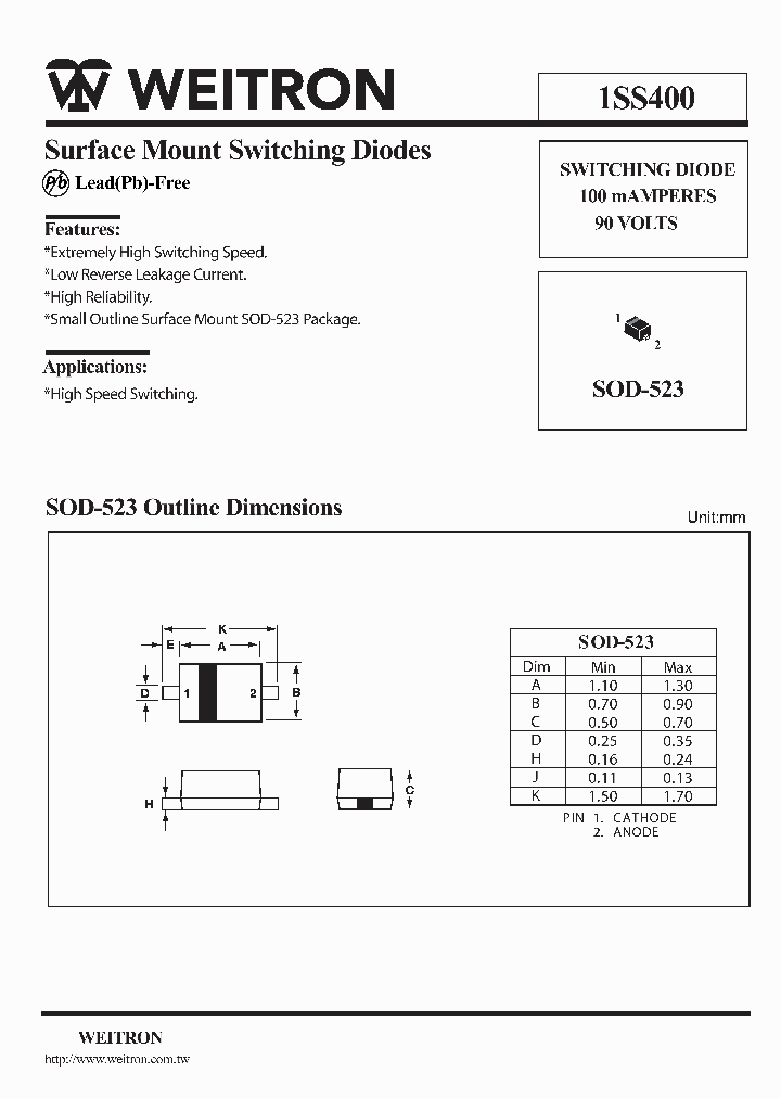 1SS400_4510459.PDF Datasheet