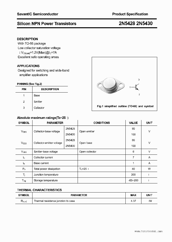 2N5428_4516178.PDF Datasheet