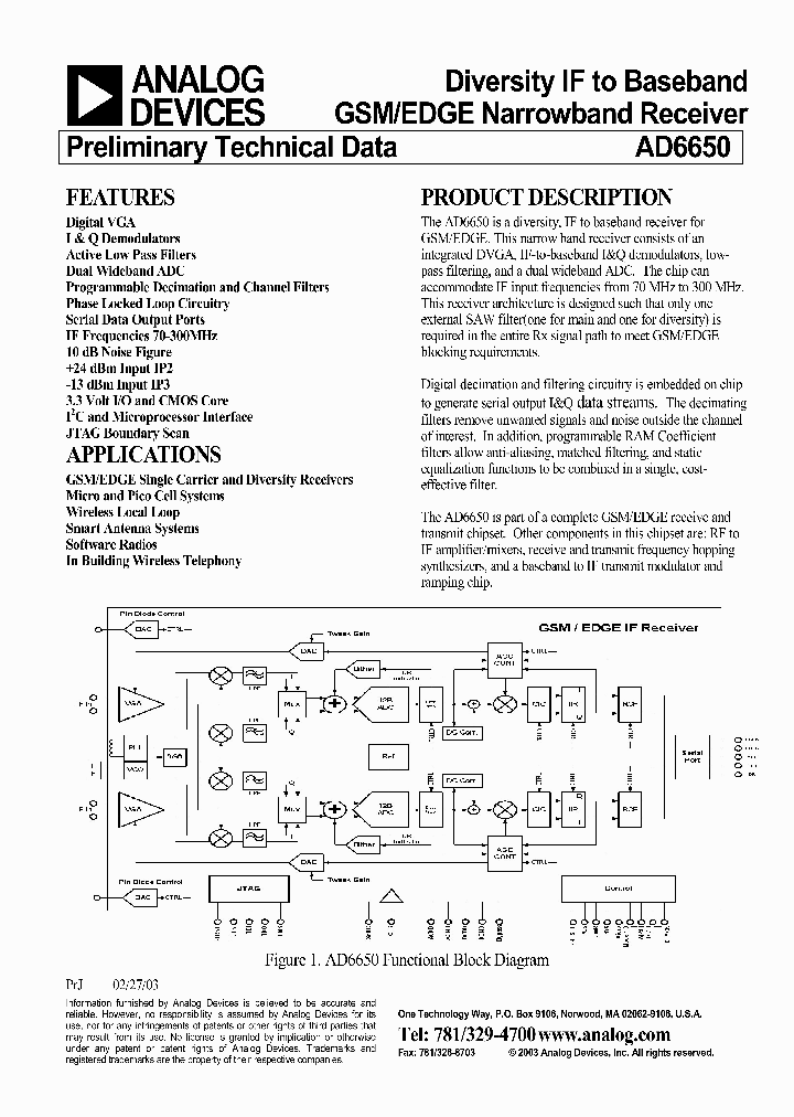 AD6650BBC1_4535014.PDF Datasheet