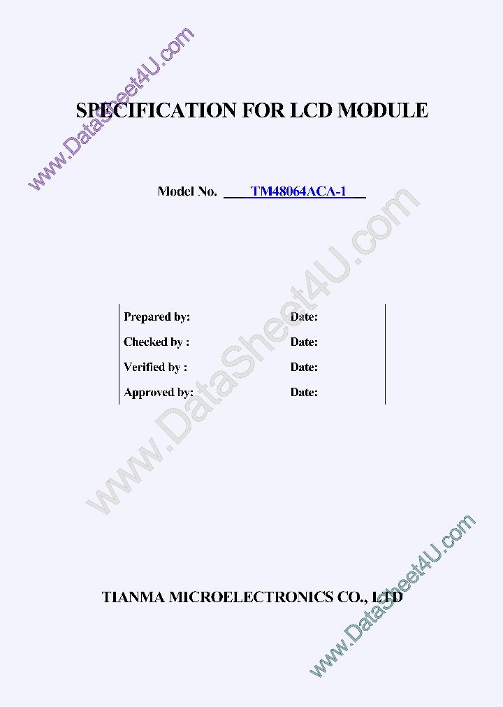 TM48064ACA-1SPEC_4540047.PDF Datasheet
