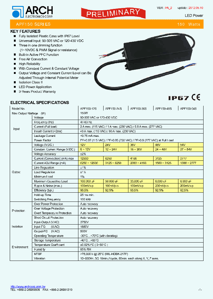 APF150_4549515.PDF Datasheet