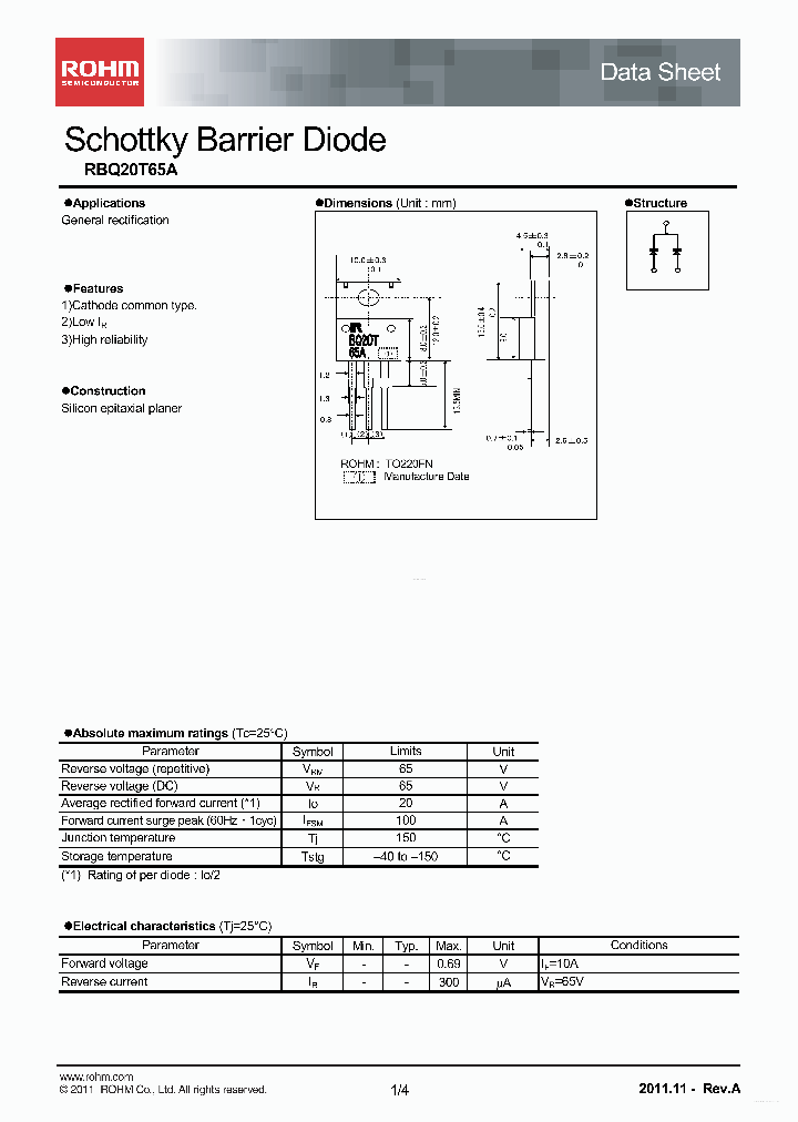 RBQ20T65A_4562264.PDF Datasheet