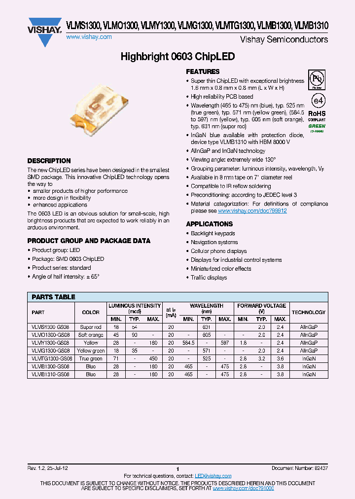 VLMTG1300_4579334.PDF Datasheet