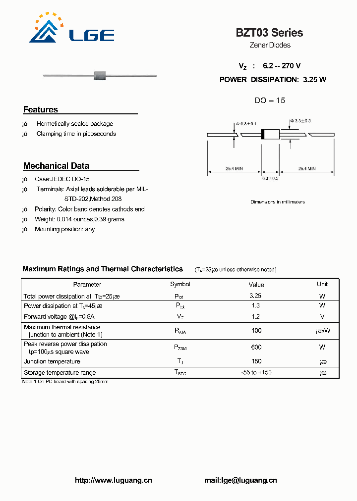 BZT03C20_4581259.PDF Datasheet