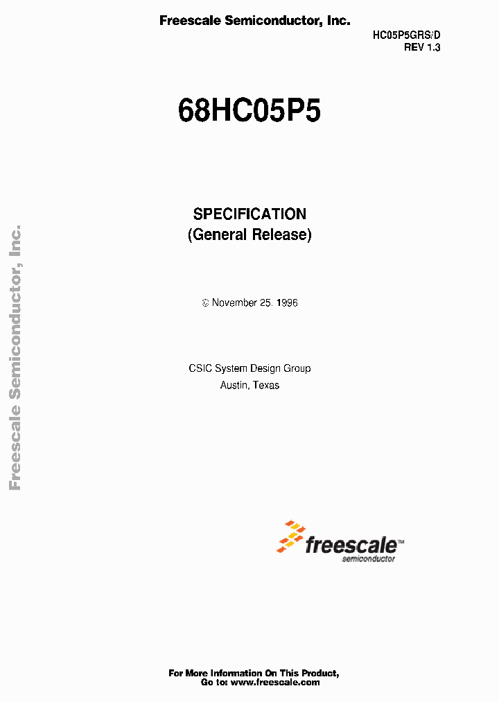 68HC05P5_4587001.PDF Datasheet