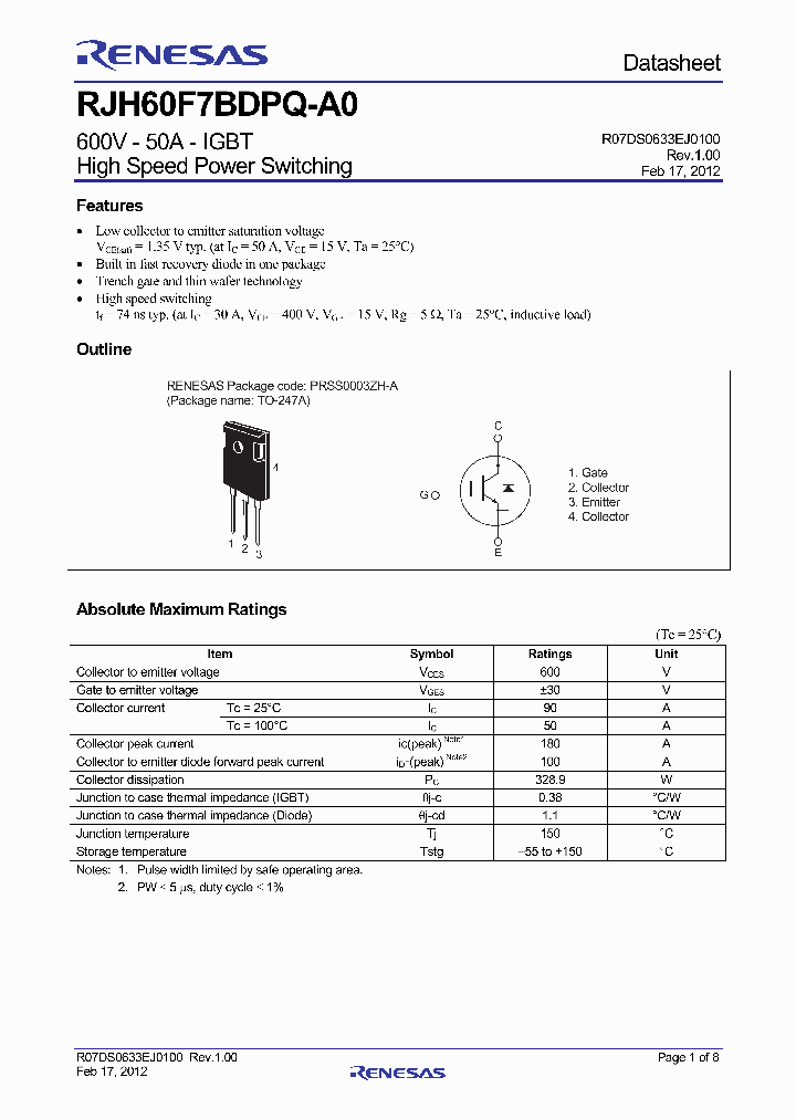 RJH60F7BDPQ-A0_4586911.PDF Datasheet