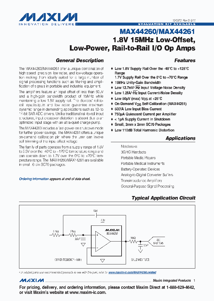 MAX44260_4588050.PDF Datasheet
