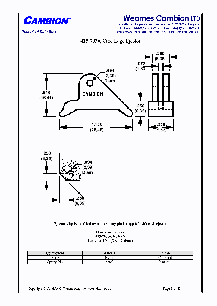 415-7036_4588489.PDF Datasheet