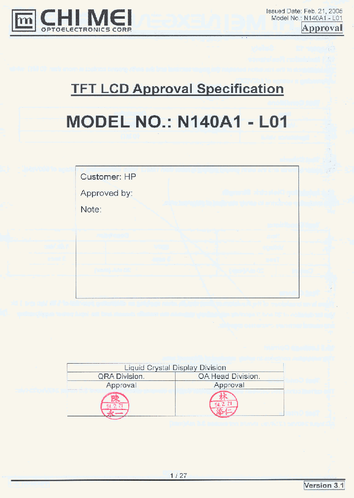 N140A1-L01_4593023.PDF Datasheet