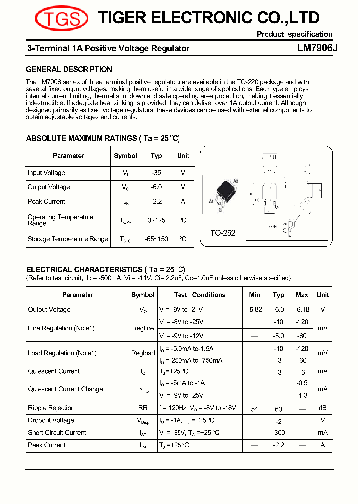 LM7906J_4593101.PDF Datasheet