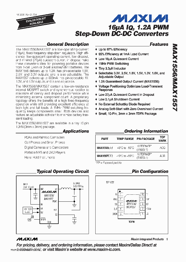 MAX1556_4594709.PDF Datasheet