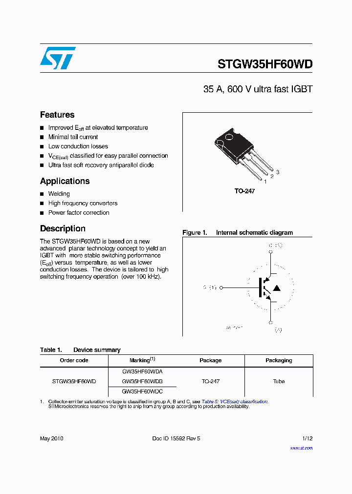 GW35HF60WDB_4601157.PDF Datasheet