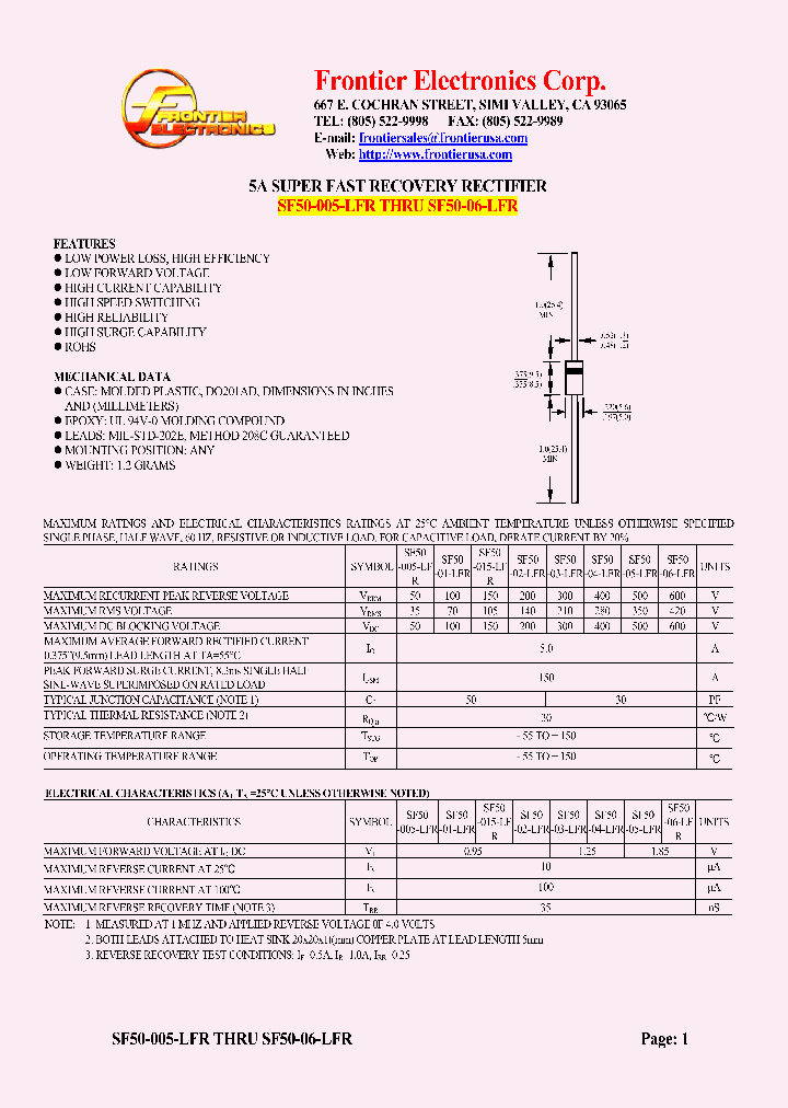 SF50-005-LFR_4611739.PDF Datasheet