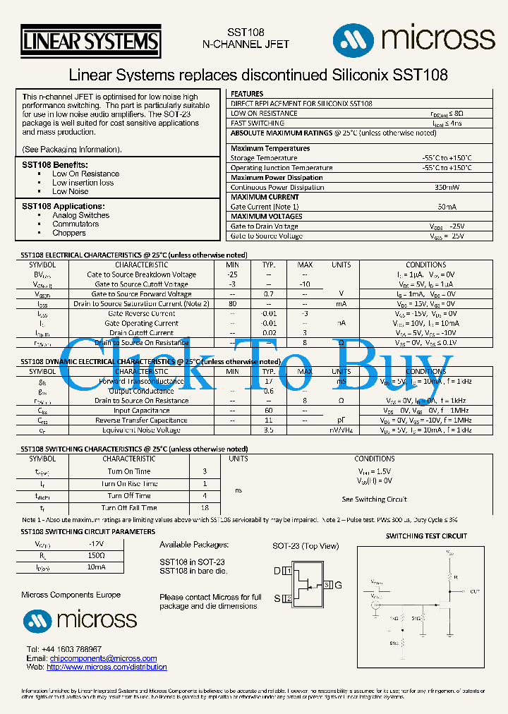 SST108SOT-23_4613812.PDF Datasheet