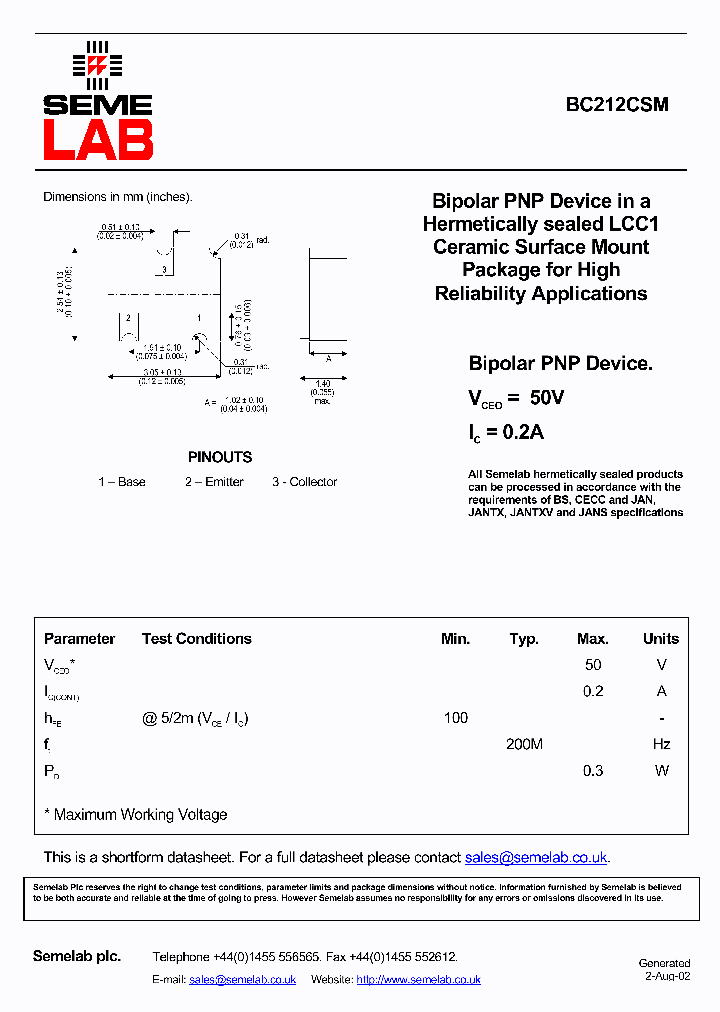BC212CSM_4616253.PDF Datasheet