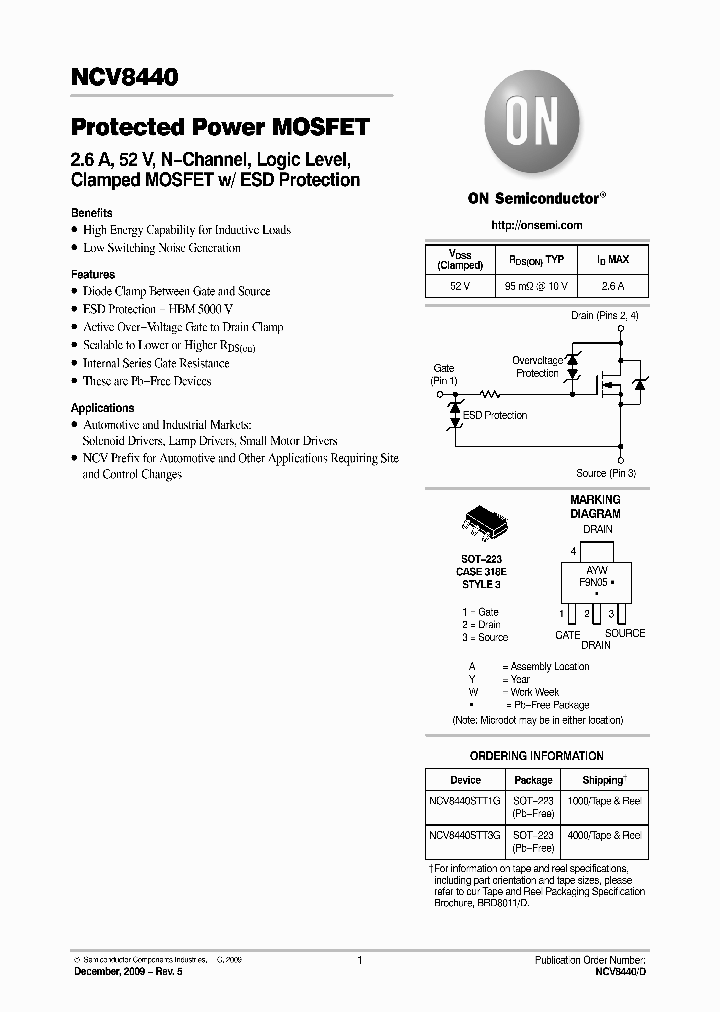 NCV8440_4619332.PDF Datasheet