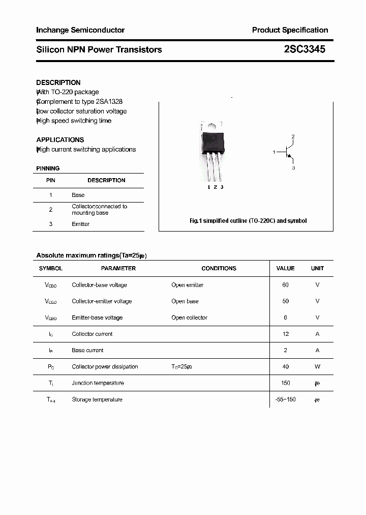 2SC3345_4621983.PDF Datasheet