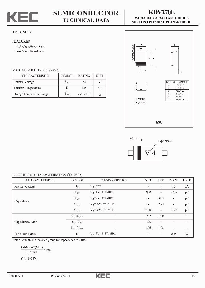 KDV270E_4625107.PDF Datasheet